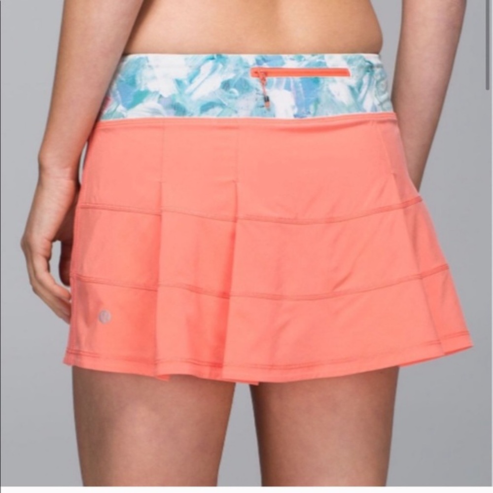 Lululemon Pace Rival Skirt Coral Size 4